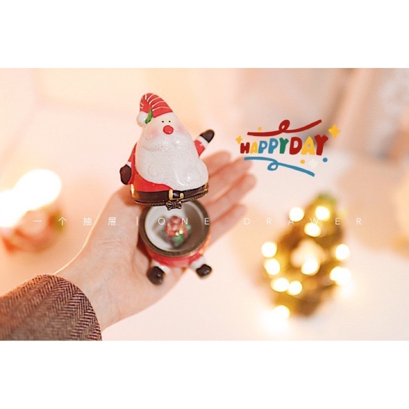 Hộp nhẫn ông già noel độc đáo