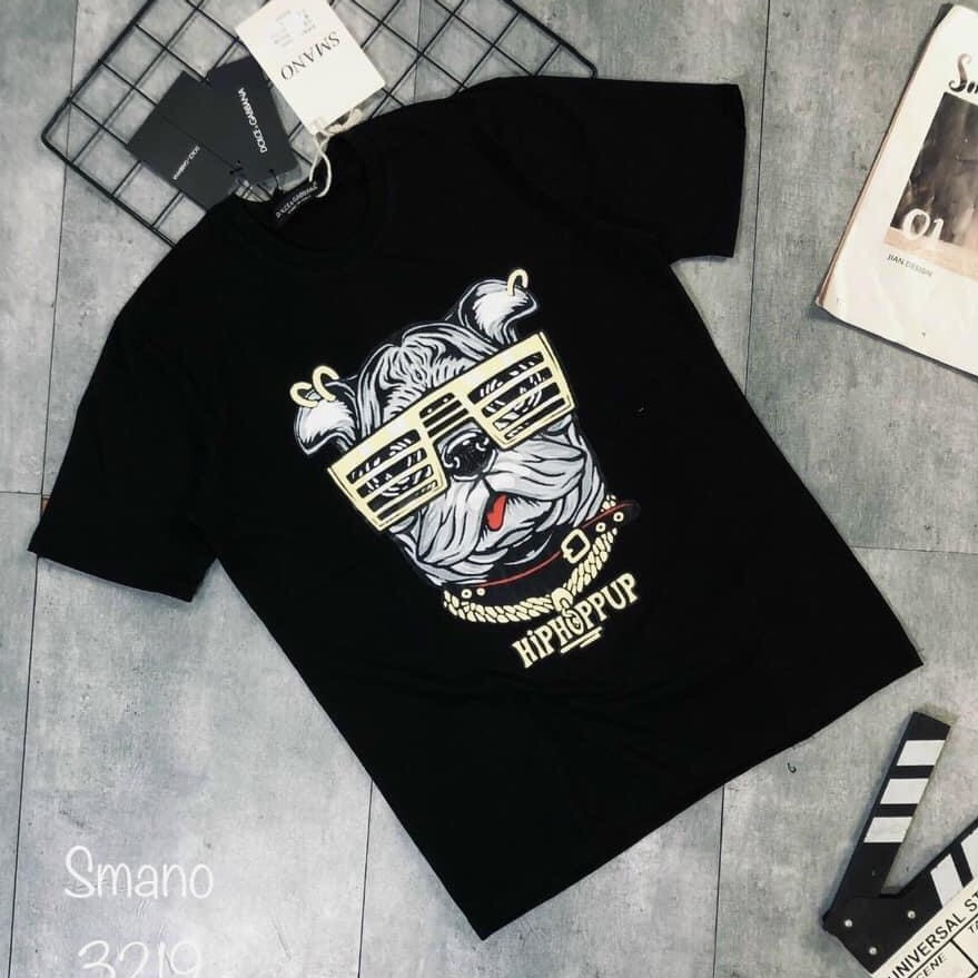 Áo thun nam MURADFASHION tay ngắn, cổ tròn, màu đen, trắng in hình đẹp phong cách thời trang nam 2021 ATTB10 | BigBuy360 - bigbuy360.vn