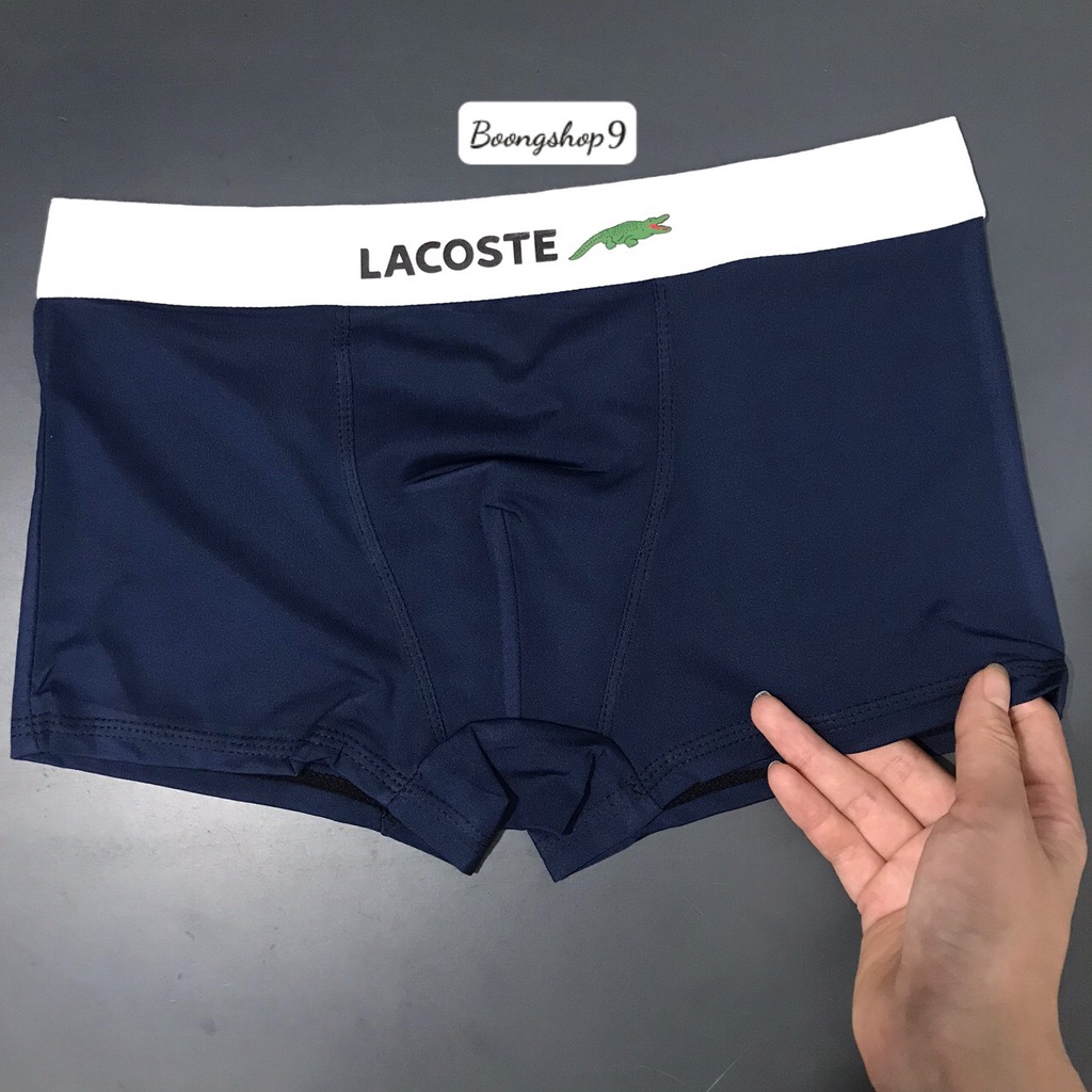 Quần lót nam Lacoste thun lạnh cao cấp,thấm hút mồ hôi