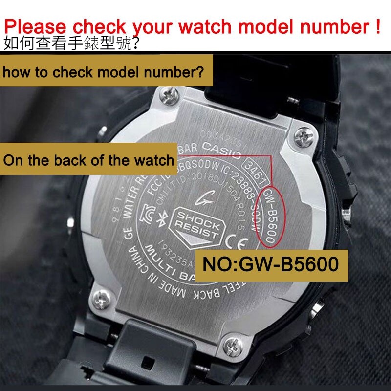 Ốp Bảo Vệ Chống Thấm Nước Cho Đồng Hồ Casio G-SHOCK DW5600/5000/5030/5025 DW5610 GW5000 GWB5600