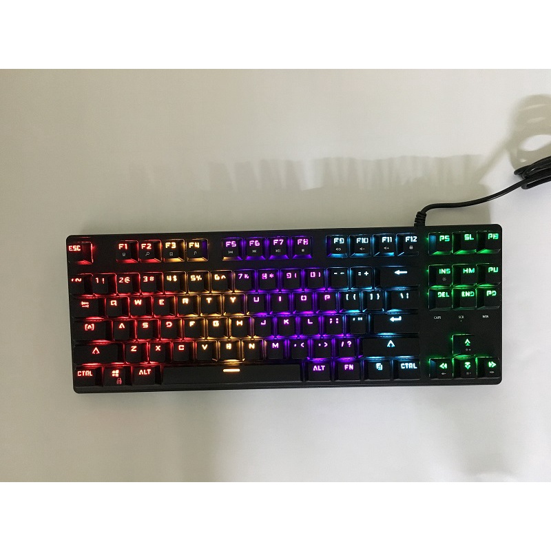 BÀN PHÍM CƠ GNET K87 LED RAINBOW