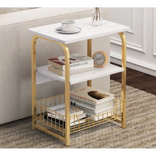 Bàn trà góc 3 tầng sang trọng, bàn trà, bàn sofa PUK006