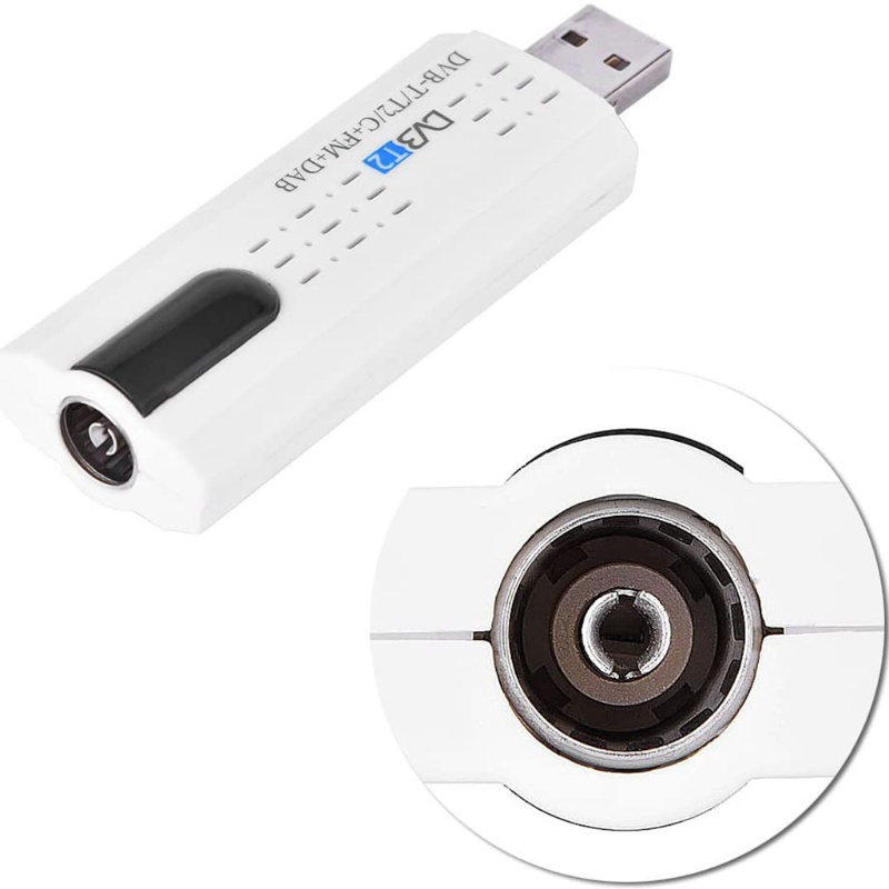 Bộ ăng ten TV kỹ thuật số DVB T2 USB kèm điều khiển chuyên dụng