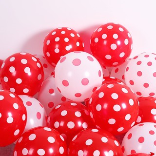 🎈🎈🎈 Sỉ Bong Bóng Chấm Bi Các Màu (bịch 100 quả)