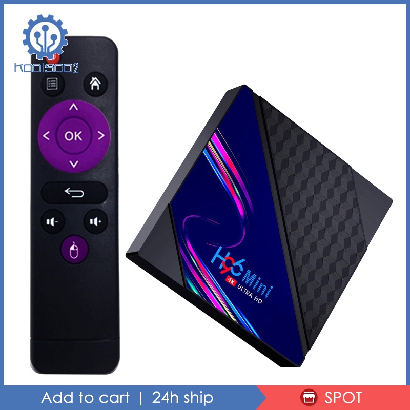 🆙Hàng sẵn sàng🆙Android 10.0 Smart Box RK3228A Chip 2.4G 5.0G WIFI 3D Smart Player