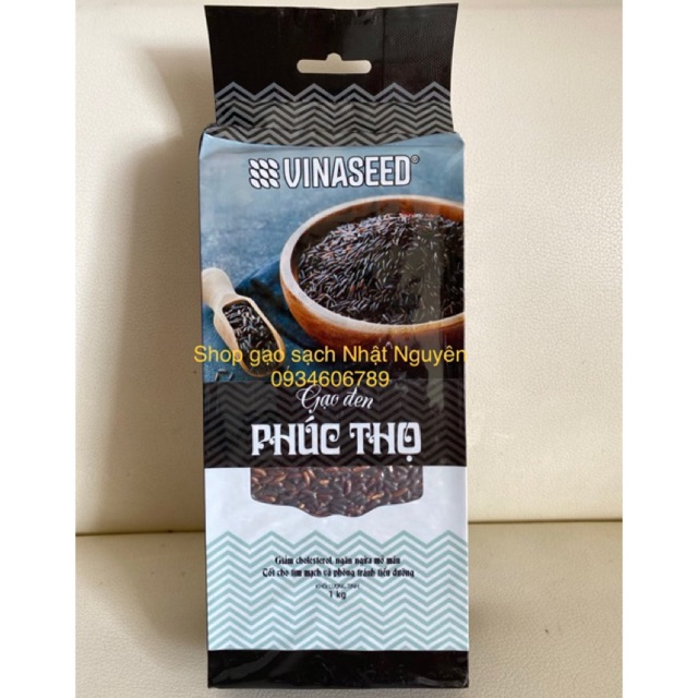 Gạo lứt đen Phúc Thọ- Vinaseed (gạo sạch cho người ăn kiêng)
