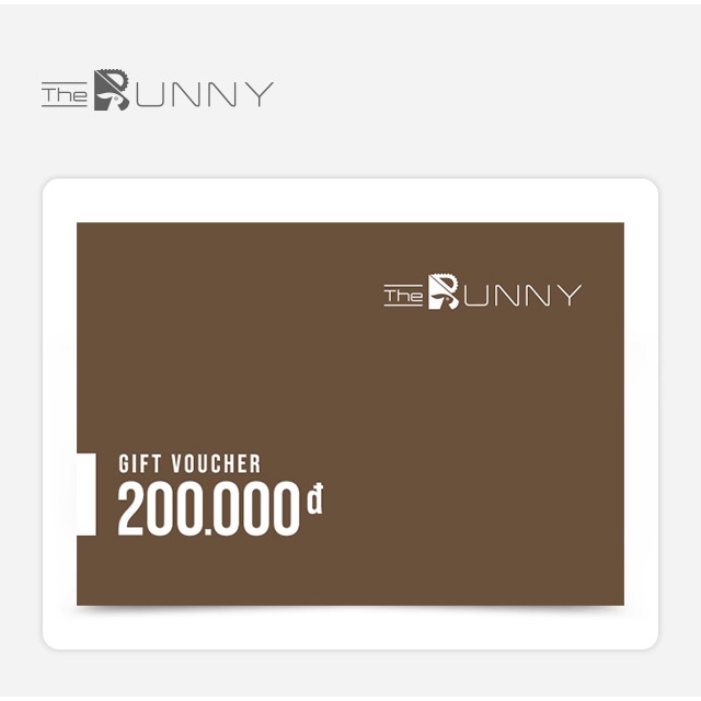 Hồ Chí Minh [Evoucher] Phiếu quà tặng The Bunny Coffee 200K