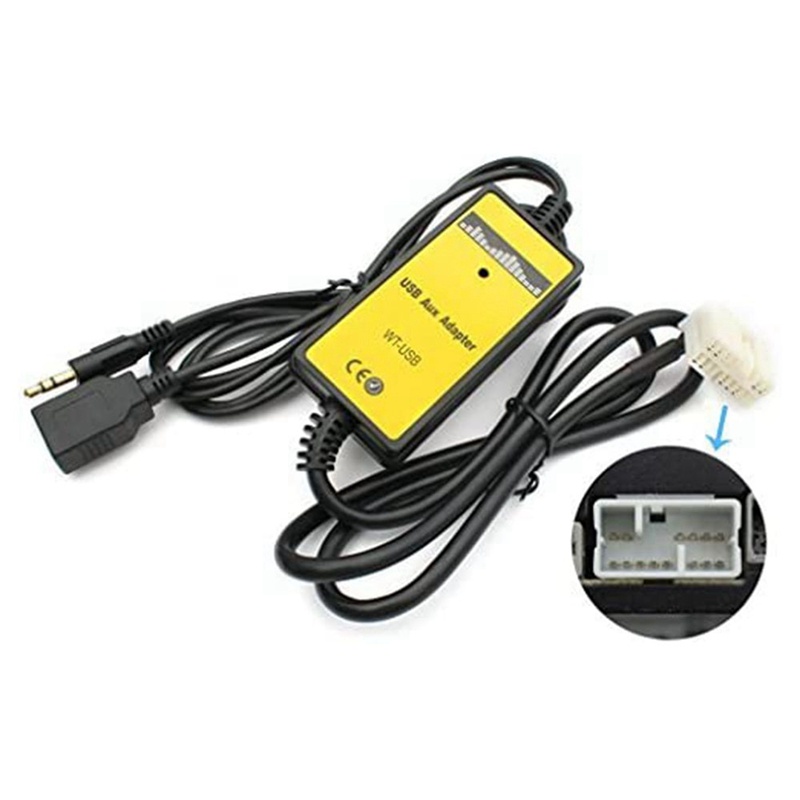 Bộ Chuyển Đổi Giao Diện Âm Thanh MP3 AUX USB Cho Xe Hơi Honda Accord 2003 2004 2005 2006 2007 2008 2009 2010