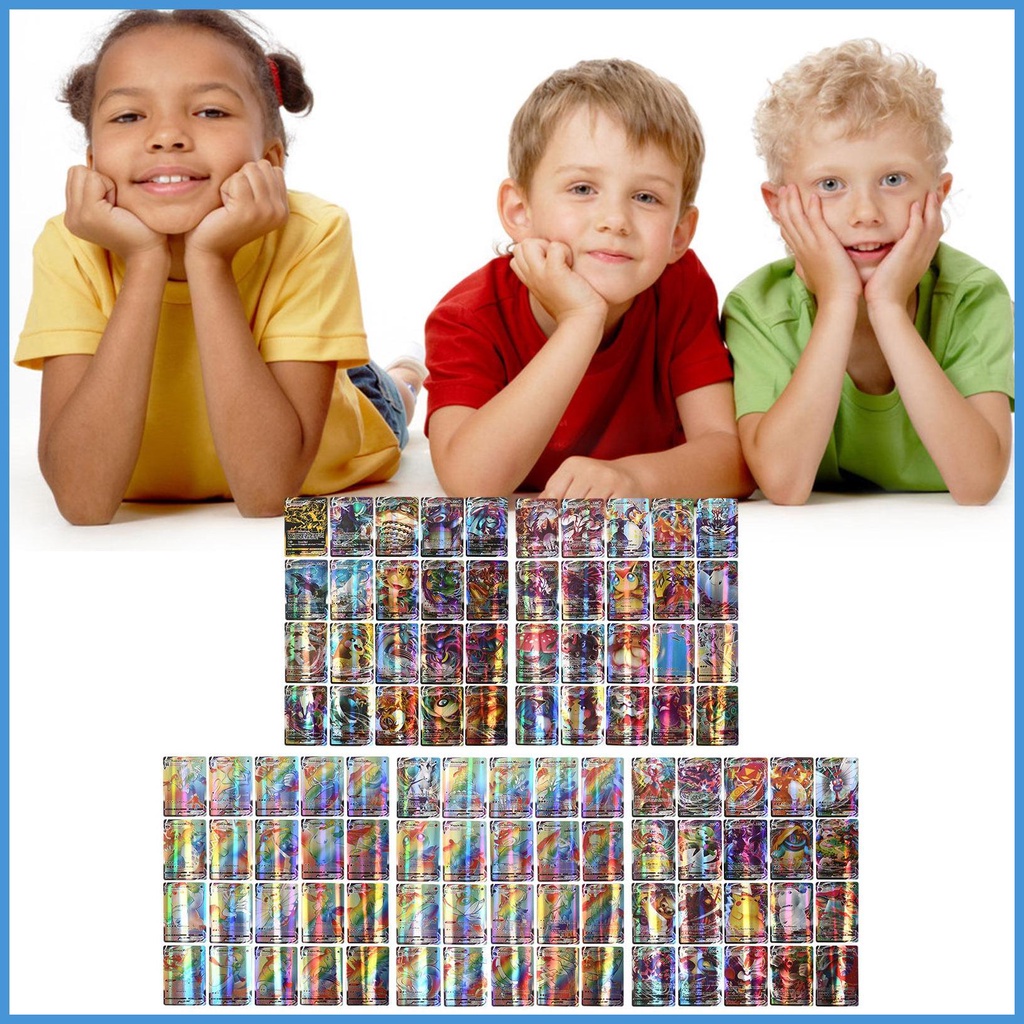 Set 100 Thẻ Bài Pokemon 100Vmax Độc Đáo