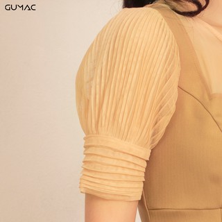 Đầm phối lưới dập ly GUMAC DA408_NAU