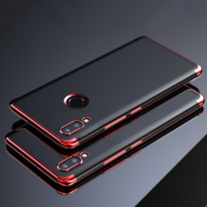 Ốp điện thoại nhựa dẻo trong suốt cho Xiaomi Redmi Note 5A Prime 5 Pro 6 Pro 7