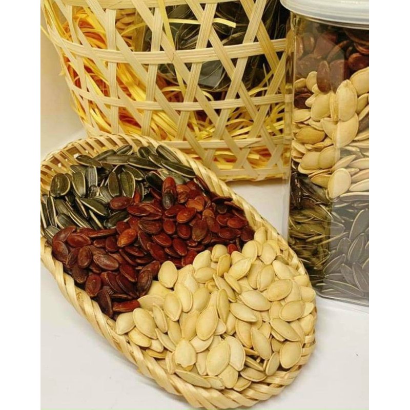 Hạt Dưa Mix 3 Vị Hũ 450GR [FREE SHIP TỪ ĐƠN 50K], [Loại Đặc Biệt] Hàng Ngon Nhà Làm