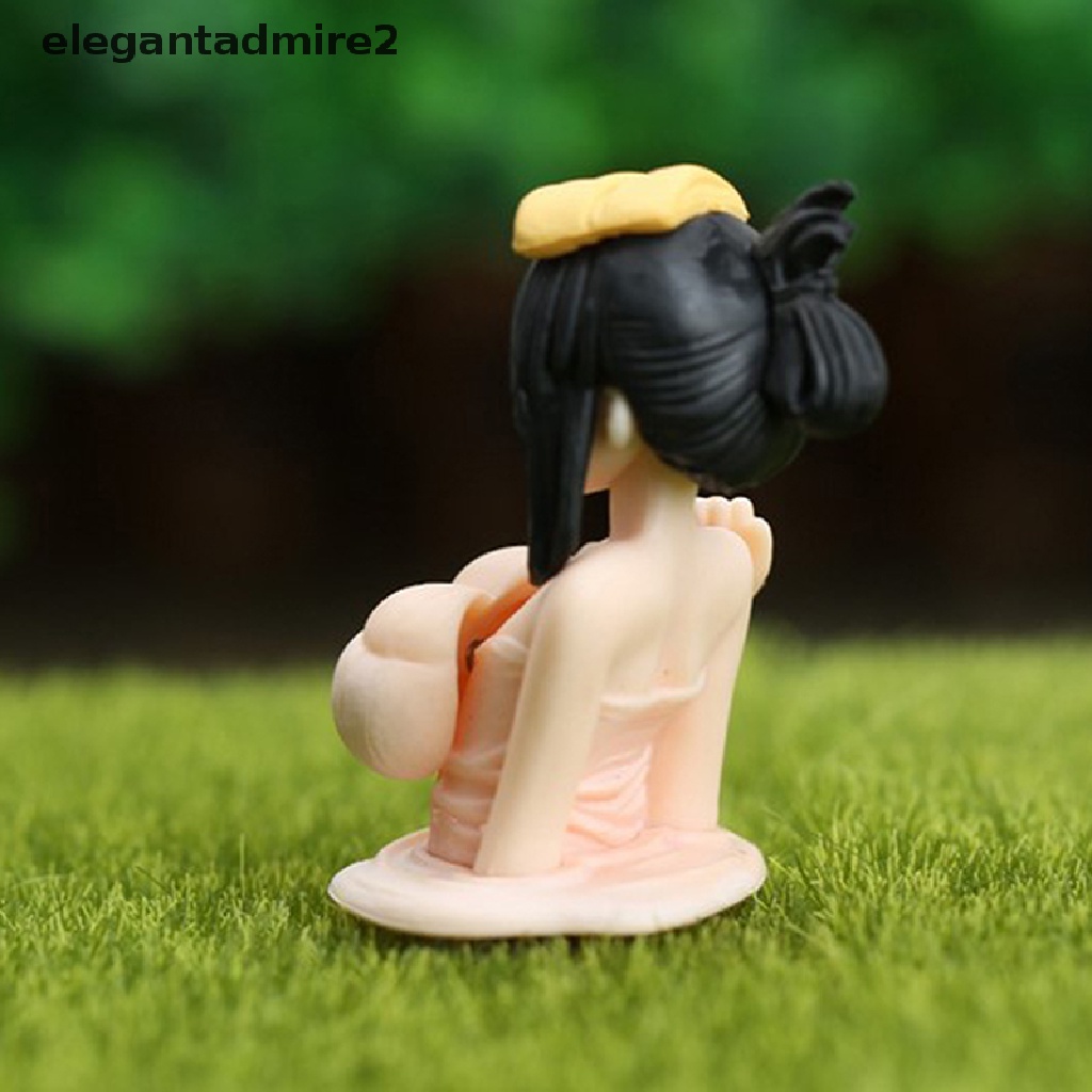 [gant] 5cm Anime Car Desktop Decoration Doll Chest Shaking Kanako Action Figure Gifts .