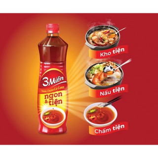 Nước Mắm Cá Cơm/ Nước Chấm 3 Miền 800ml