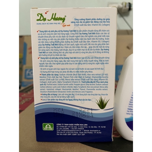 Dung Dịch Dạ Hương 100ml(mầu xanh)