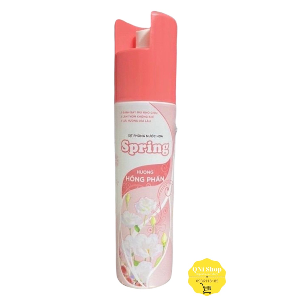 (5 MÙI) Xịt phòng Spring 250ml hương nước hoa