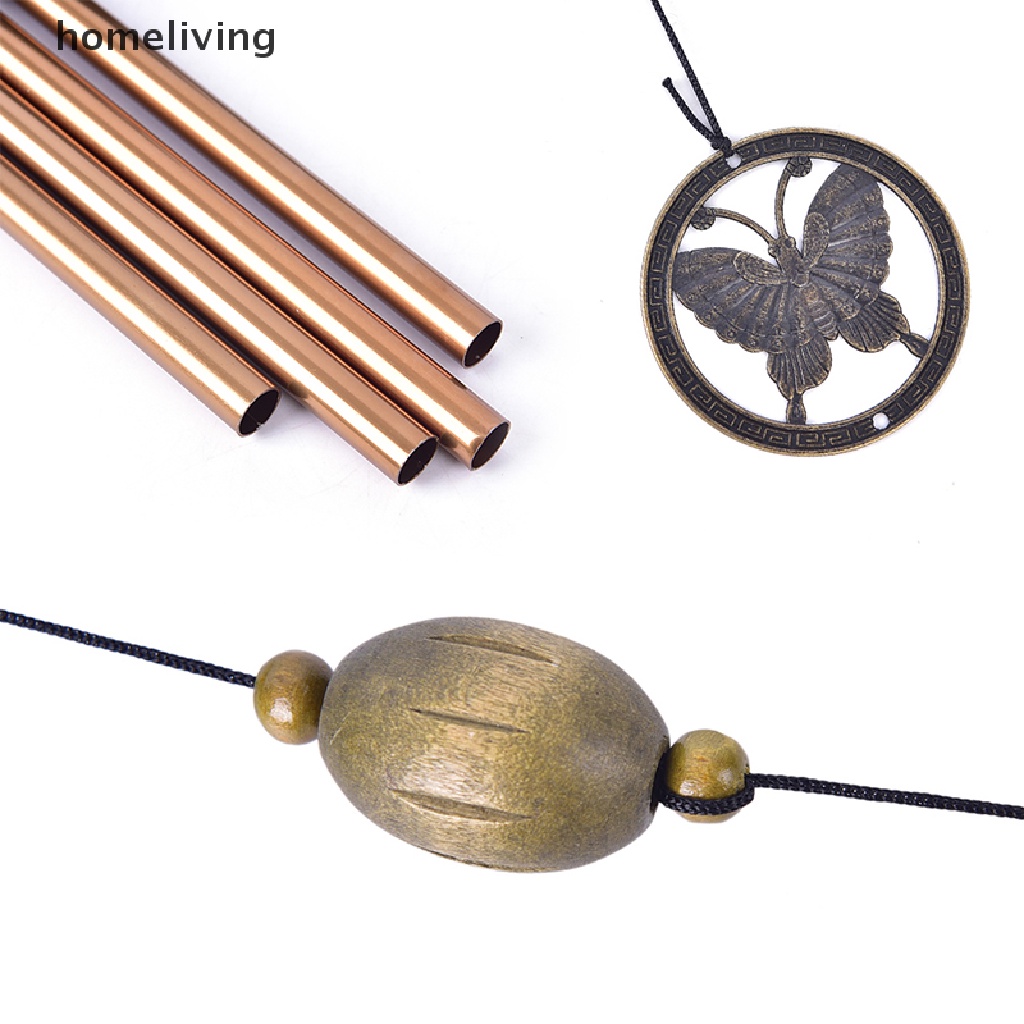 Chuông Gió Ống Đồng Trang Trí Nhà Cửa Sân Vườn