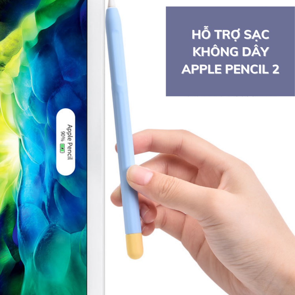 [Mỏng 0.3mm] Ốp AstroMazing dành cho Apple Pencil 1 và 2 hình trái cây bằng silicone tặng bọc bảo vệ ngòi, đầu bút