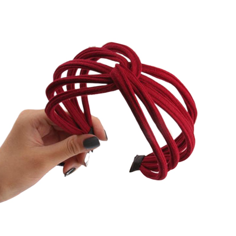 ### Băng Đô Cài Tóc Đính Nút Thời Trang Cho Nữ