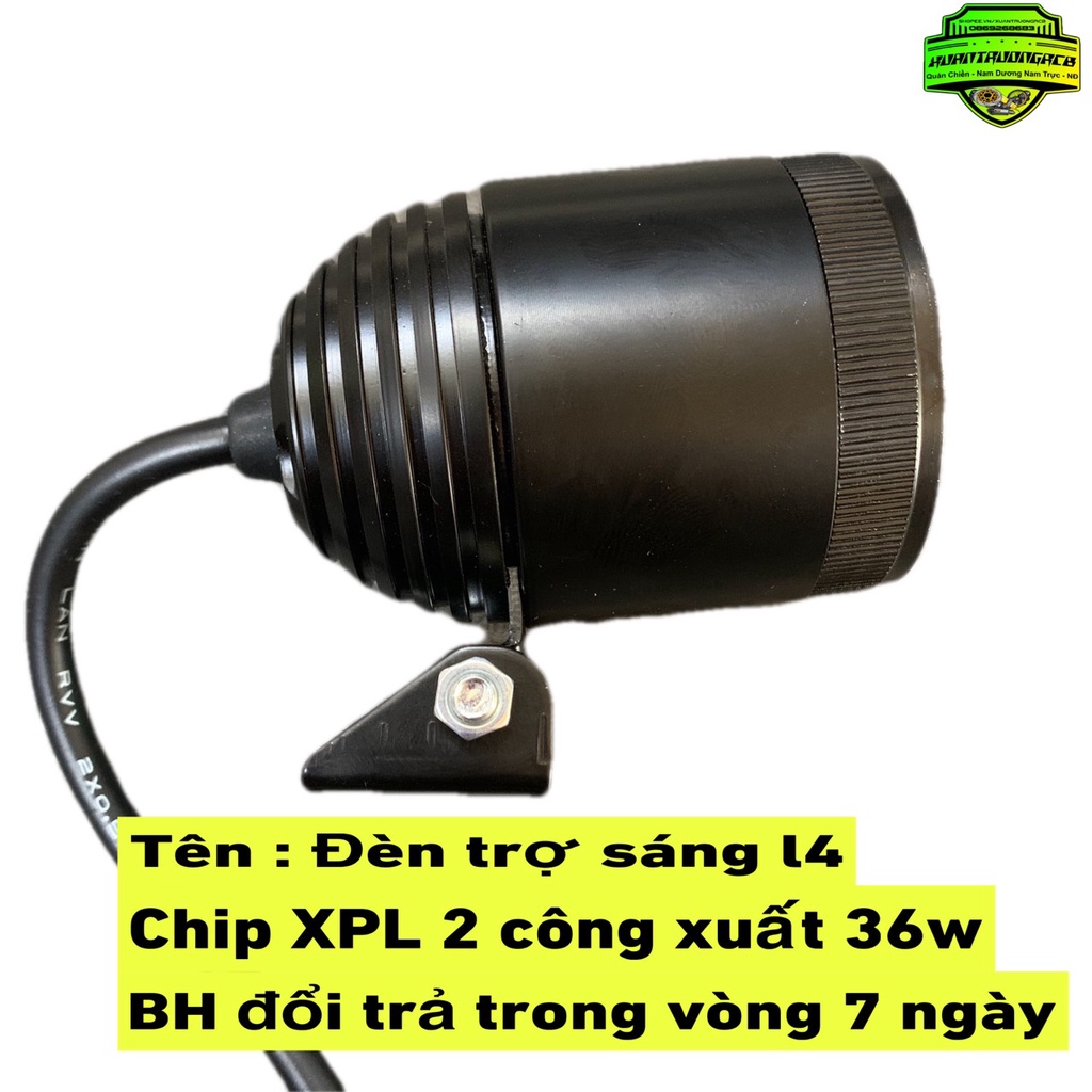 Đèn trợ sáng L4 36w dành cho  ô tô xe máy