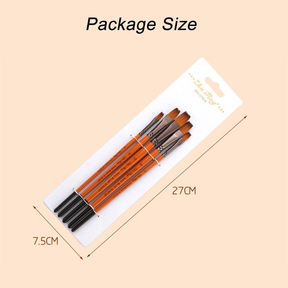 Cọ Sơn Acrylic Sợi Nylon Acrylic DIY Đa Ứng Dụng