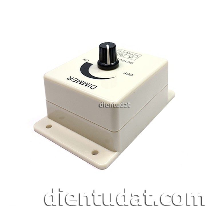 Mạch Dimmer 12V 24V Điều Chỉnh Độ Sáng Đèn 8A