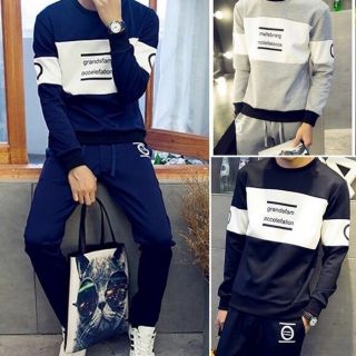 Đồ bộ thu đông nam phong cách Hàn Quốc