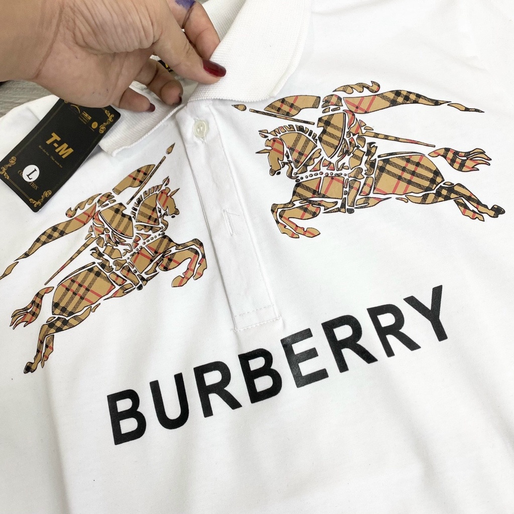 Áo thun nam ngắn tay cổ polo in thêu logo BBR sang trọng vải cotton 100% mềm mịn co giãn form regular VBSHO0012