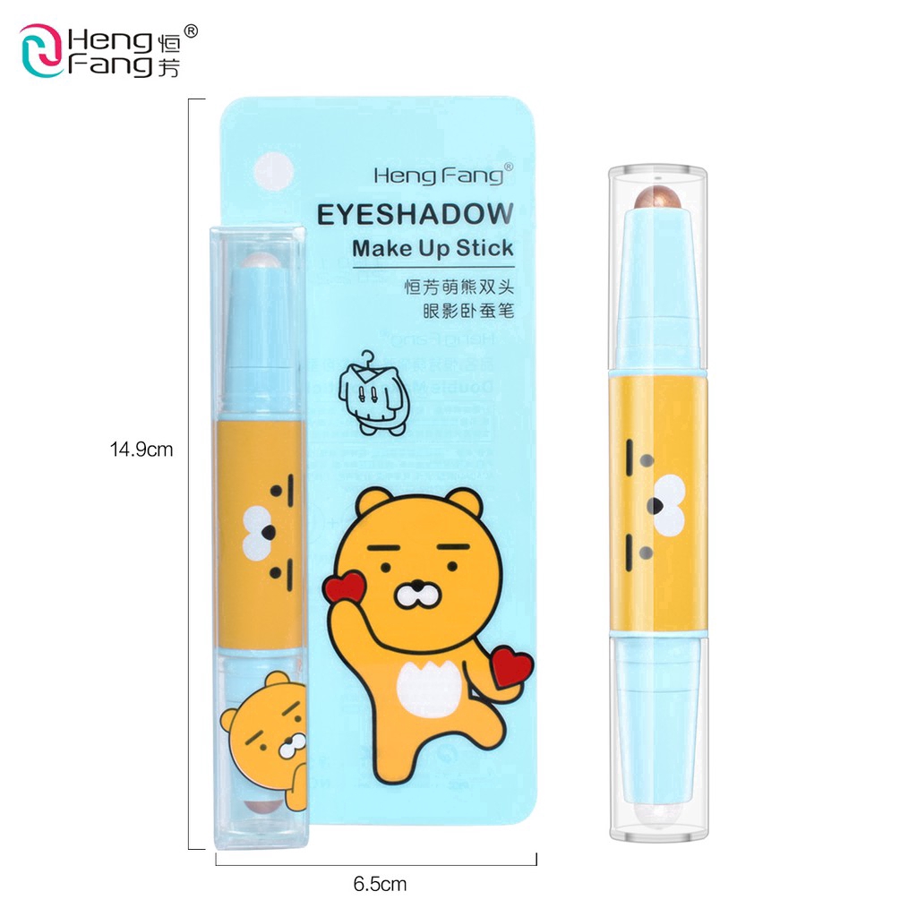 Phấn mắt dạng bút hai đầu Hengfang gồm 6 màu sắc mềm mịn như nhung lấp lánh # H6531 | BigBuy360 - bigbuy360.vn