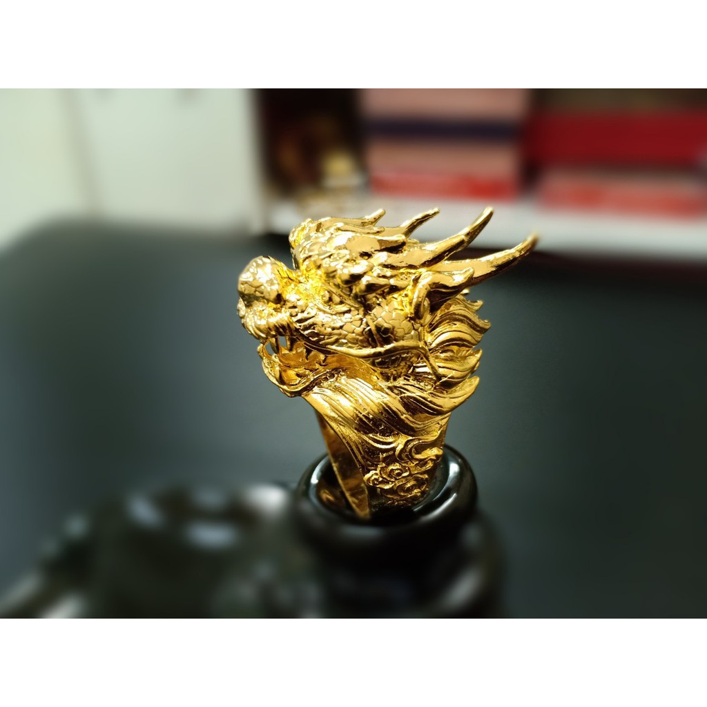 Nhẫn Nam Đầu Rồng D6