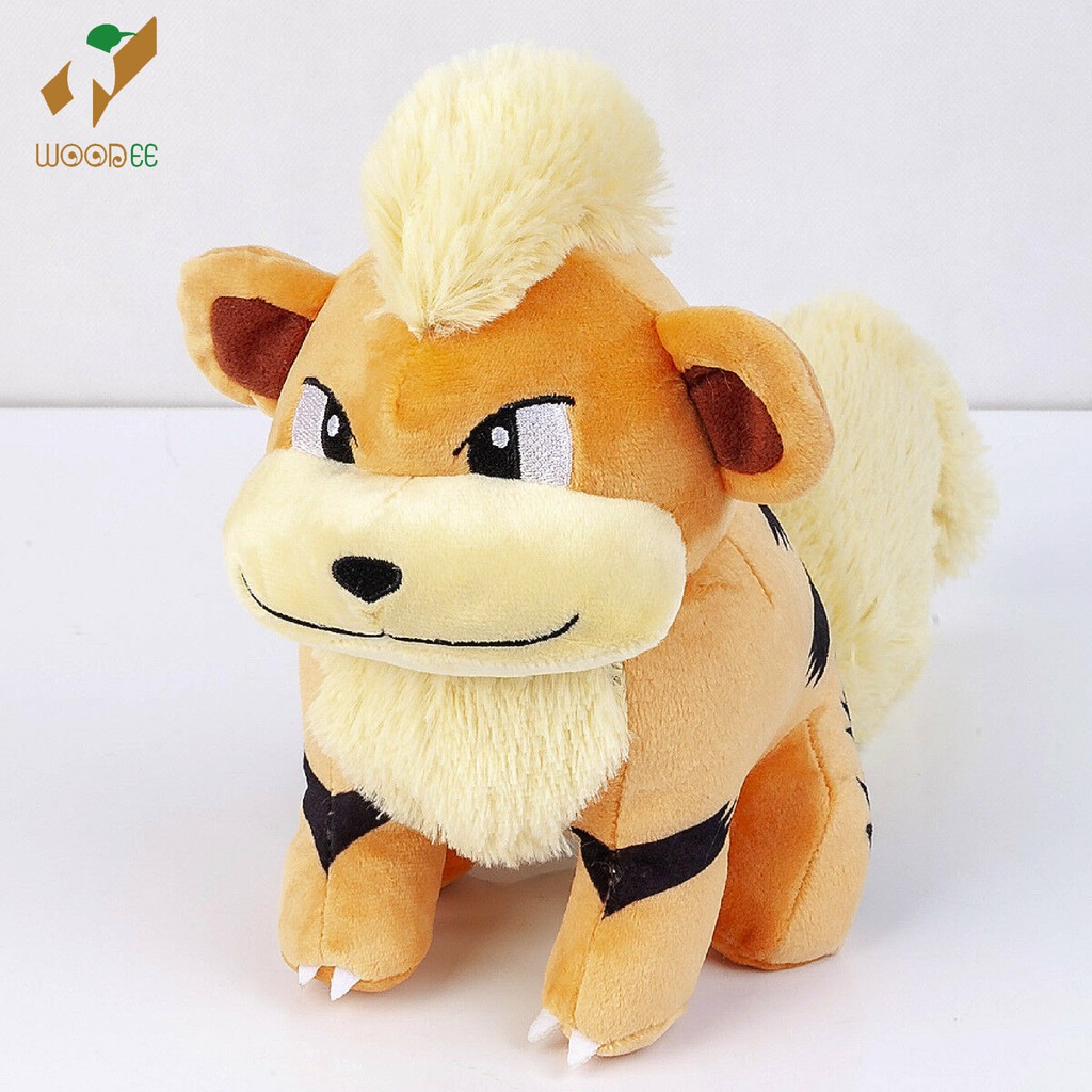 Gấu bông pokemon anime chó lửa Growlithe 20cm