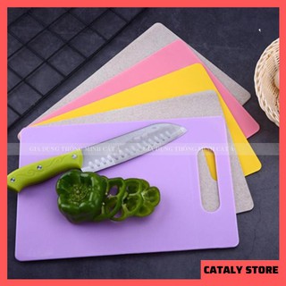Thớt nhựa đa năng kháng khuẩn -⚡️- 32.5 x 22 x 0.3 cm ⚡️JG3322 ⚡️Bảo vệ sức khỏe, dễ dàng vệ sinh !