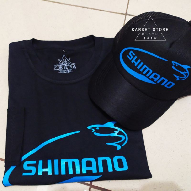 Shimano Bộ Áo Câu Cá Dài Tay + Mũ Trùm Đầu Kiểu Dáng Trẻ Trung Năng Động