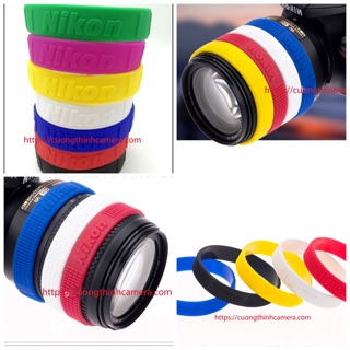 Vòng đeo ống kính silicon NiKon