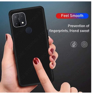 Ốp dẻo đen dành cho Oppo A15 20121 . Dẻo trơn cáo cấp, chống mồ hôi tay.