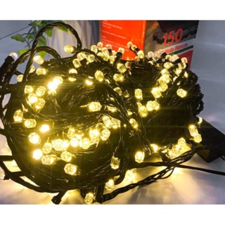 (Giá Sỉ) Đèn led trang trí lục giác chớp nhiều màu sắc chống nước ngoài trời dài 8m-20m-45m