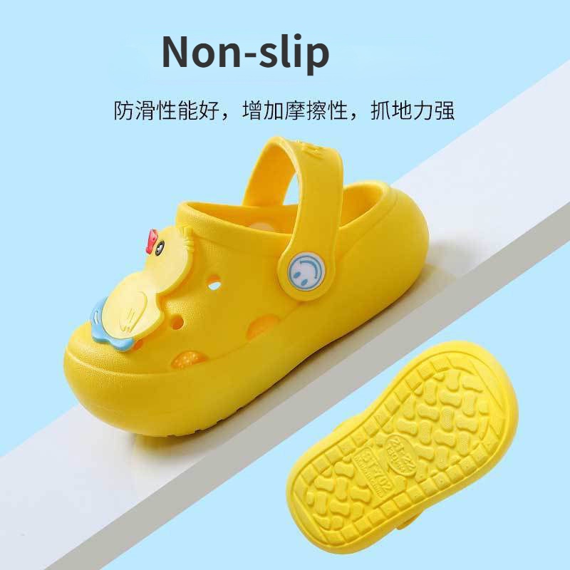 Giày Đế Mềm Chống Trượt Đi Trong Nhà Hoạ Tiết Hoạt Hình Xinh Xắn Dành Cho Bé