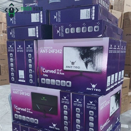 Màn hình cong ANTTEQ ANT-24F242 23.6inch VA Full HD . Bảo hành chính hãng Mai Hoàng , HKC .