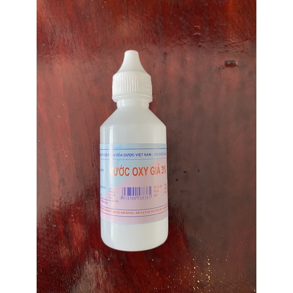 Nước rửa Oxy già 3%