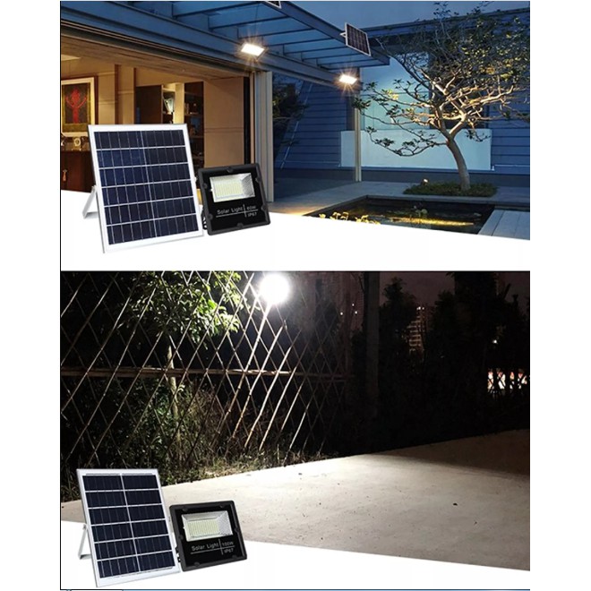 ĐÈN NĂNG LƯỢNG MẶT TRỜI 45W - 60W - 100W  SOLAR LIGHT - ĐIỀU KHIỂN TỪ XA