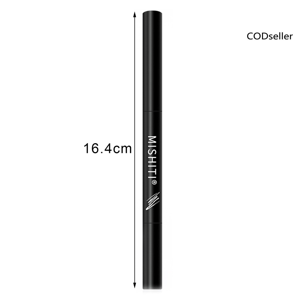 Bút chì vẽ lông mày hai đầu xoay tự động không nhòe cho nữ