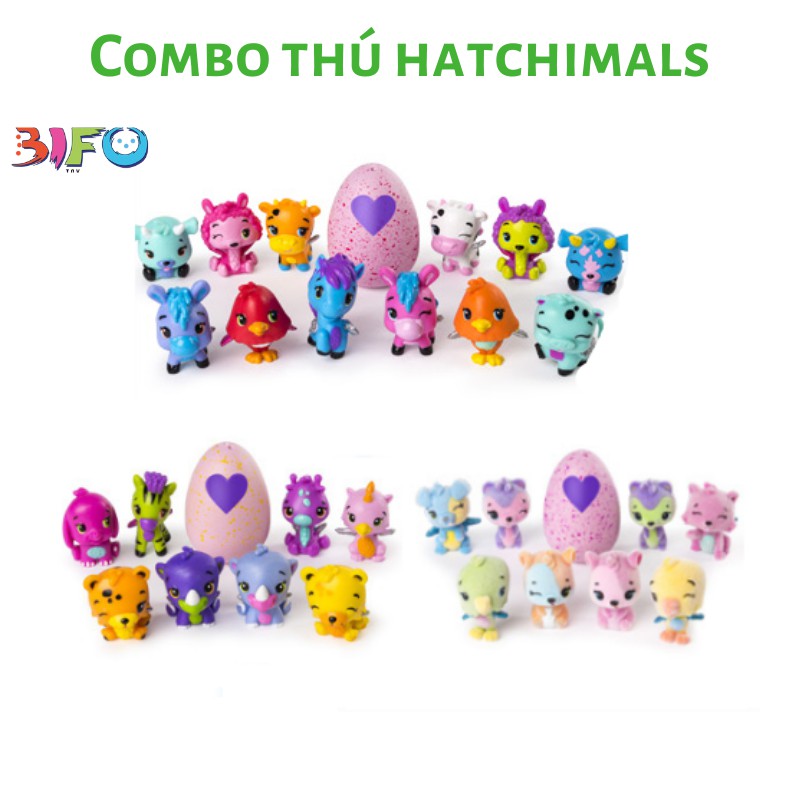 Combo đồ chơi thú Hatchimals, đồ chơi Shopkins cho bé thỏa thích vui chơi