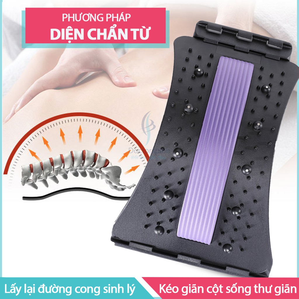 Khung Nắn Chỉnh Cột Sống Doctor Spine Diện Chẩn Từ - Trị Liệu Đau Lưng, Cải Thiện Thoái Hóa - Thoát Vị - Gd110