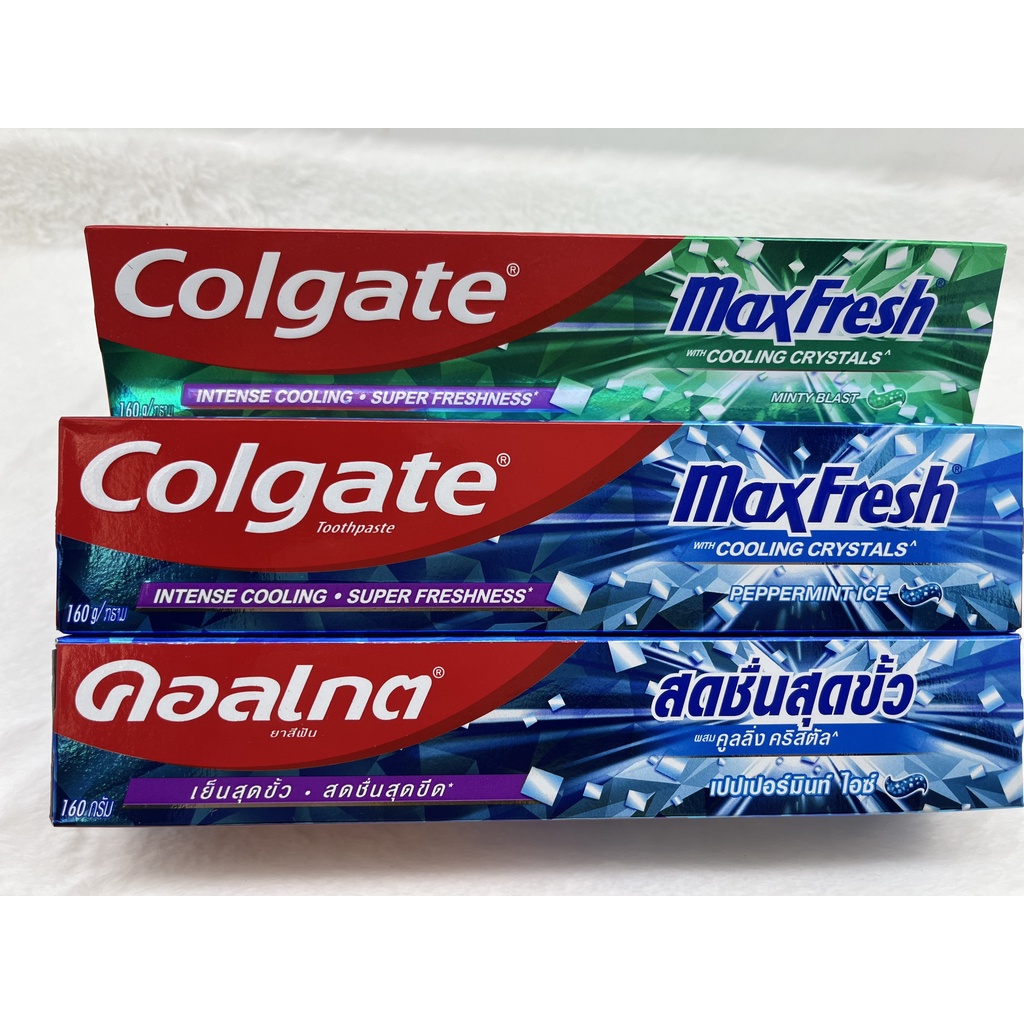Kem đánh răng Colgate Maxfresh Thái Lan chính hãng - tuýp to 160gr