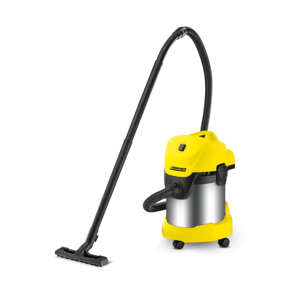 (Sản xuất Romania) Máy hút bụi khô và ướt Karcher WD 3 Premium công suất 1000w - thùng thép chống gỉ