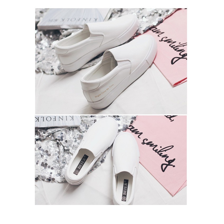 Giày sneaker nữ độn đế hàng order