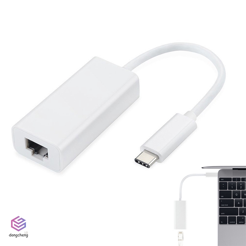 Đầu Chuyển Đổi Usb-C / Type-C Sang Rj45 Ethernet Lan Cho Các Thiết Bị Apple