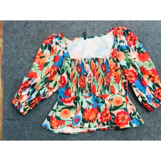 Sale áo hoa quảng châu