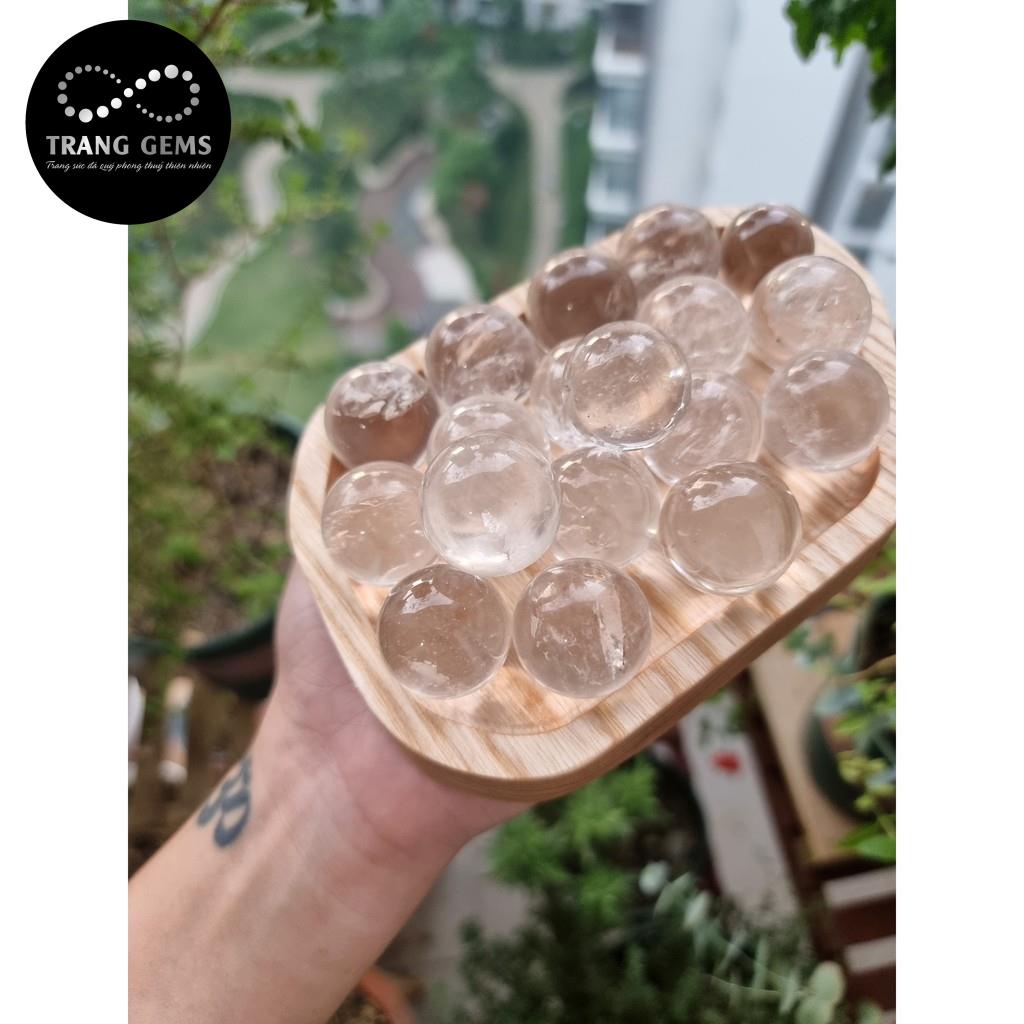 Cầu đá Trắng mini  làm Grid, thanh tẩy trong Tarot, Reiki, thiền định, phong thủy