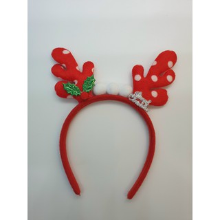 [12.12 Sale Sập Sàn] Cài Tóc- Bờm Cài Tóc Noel Sừng Tuần Lộc Cho Mẹ Và Bé